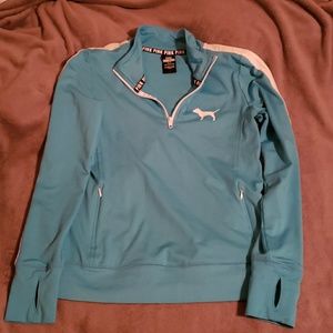 Pink Victoria's Secret Ultimate Half Zip